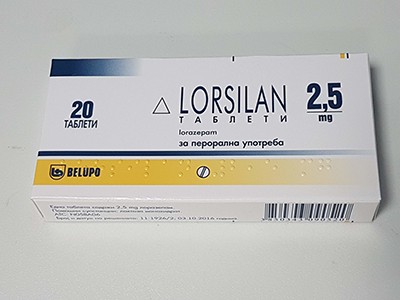 Lorazepam Ativan  Hexal 2.5mg Brand Farmavita