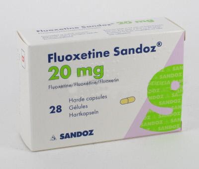 Fluoxetine Prozac 20 mg Brand Sandoz