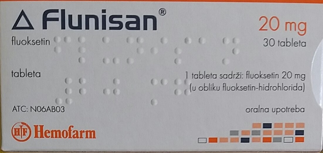 Flunisan 20mg antidepressant R