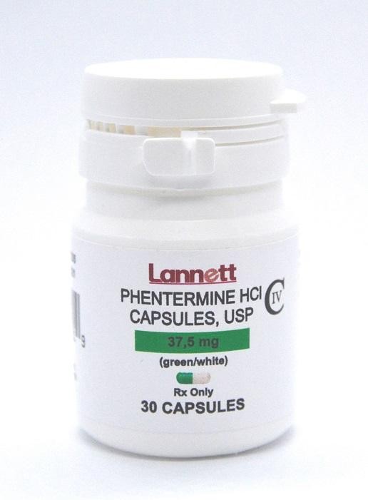 Phentermine Hydrochloride Capsules Usp 37.5mg